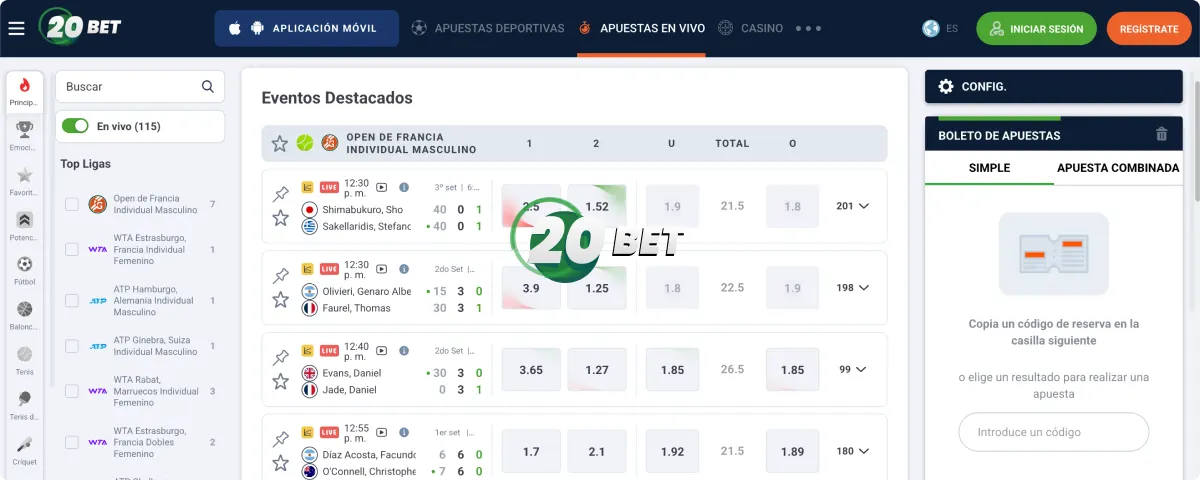 20Bet España